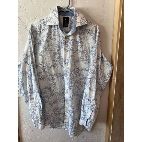 Tailorbyrd Men’s Button Down Sz LG - Picture 1 of 3